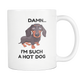 Cute Weiner Dog Coffee Mug - Dachshund Hot Dog Mug - Funny Dotson Dog - Perfect Gift For Wiener Owner (Color Changing) - Freedom Look