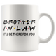 Brother In Law Friends Coffee Mug (11 oz) - Freedom Look