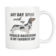 Piebald Dachshund Gifts Mug - Piebald Dachshund Ornament - Wiener Dog Dad Mom Mug - Great Gift For Daschund Owner - Freedom Look