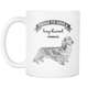 Long Haired Weenie Dog Mug - Longhaired Weeny Dog Gifts - I Am Proud To Have A Long-haired Weenie - Freedom Look