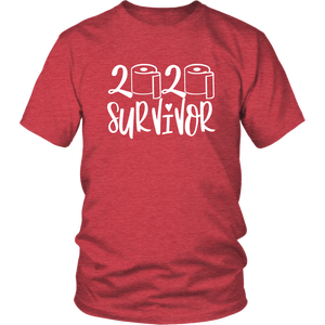 Survivor 2020 Pandemic Quarantine Toilet Paper Unisex & Women T-Shirt