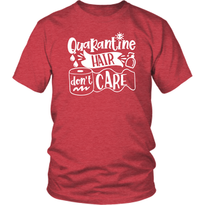 Pandemic Quarantine Hair Don't Care Toilet Paper Unisex & Women T-Shirt