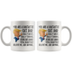 Funny Fantastic Cat Dad Trump Coffee Mug (11 oz)