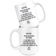 Dear April Best Friend Devin Coffee Mug (15 oz)