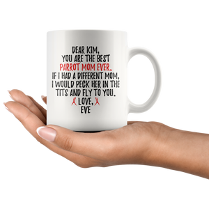 Kim Parrot Mom Coffee Mug (11oz)