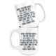 Personalized Best Dog Uncle Ever Coffee Mug (15 oz)