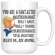 Funny Anesthesiologist Trump Coffee Mug (15 oz) - Freedom Look